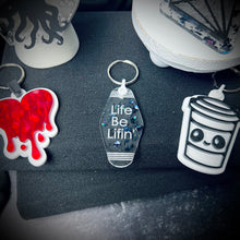 Load image into Gallery viewer, DIGITAL DOWNLOAD CMB Collab Keychain SVG! Octopus, Diamond, Coffee, Dripping Heart, & Life Be Lifin'