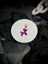 Load image into Gallery viewer, Chrome Balloon Dog Keychains