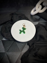 Load image into Gallery viewer, Chrome Balloon Dog Keychains
