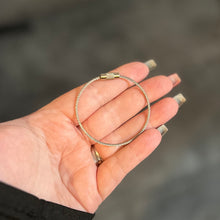Load image into Gallery viewer, Wire Cable Keychain Thingie