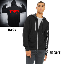 Load image into Gallery viewer, PRE-ORDER TRBP Zip Hoodie - Black Heather