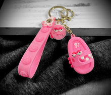 Load image into Gallery viewer, Funny Slippers Wristlet Keychains