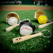 Load image into Gallery viewer, Baseball Charms Keychains