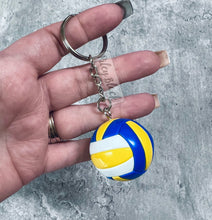 Load image into Gallery viewer, Sports Ball Charm Keychains
