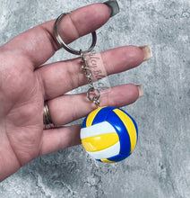 Load image into Gallery viewer, Sports Ball Charm Keychains