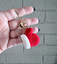 Load image into Gallery viewer, Christmas/Santa Hat & Glove Keychains