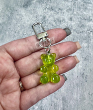 Load image into Gallery viewer, Gummy Bear Charm Keychains