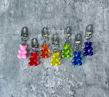 Load image into Gallery viewer, Gummy Bear Charm Keychains