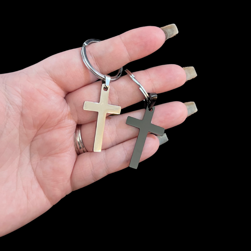 Cross Keychain