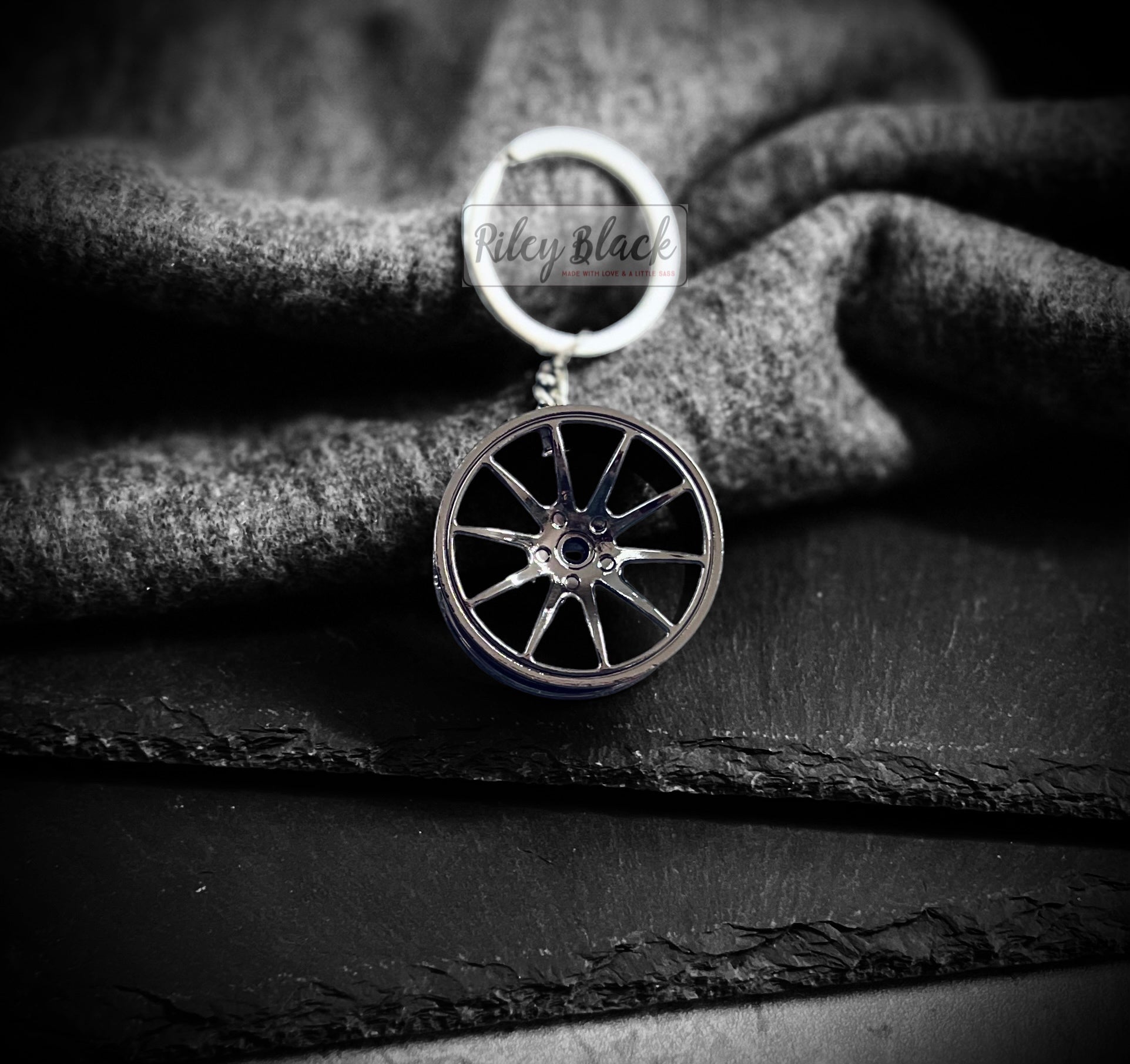 Rim Keychains – Riley Black Designs
