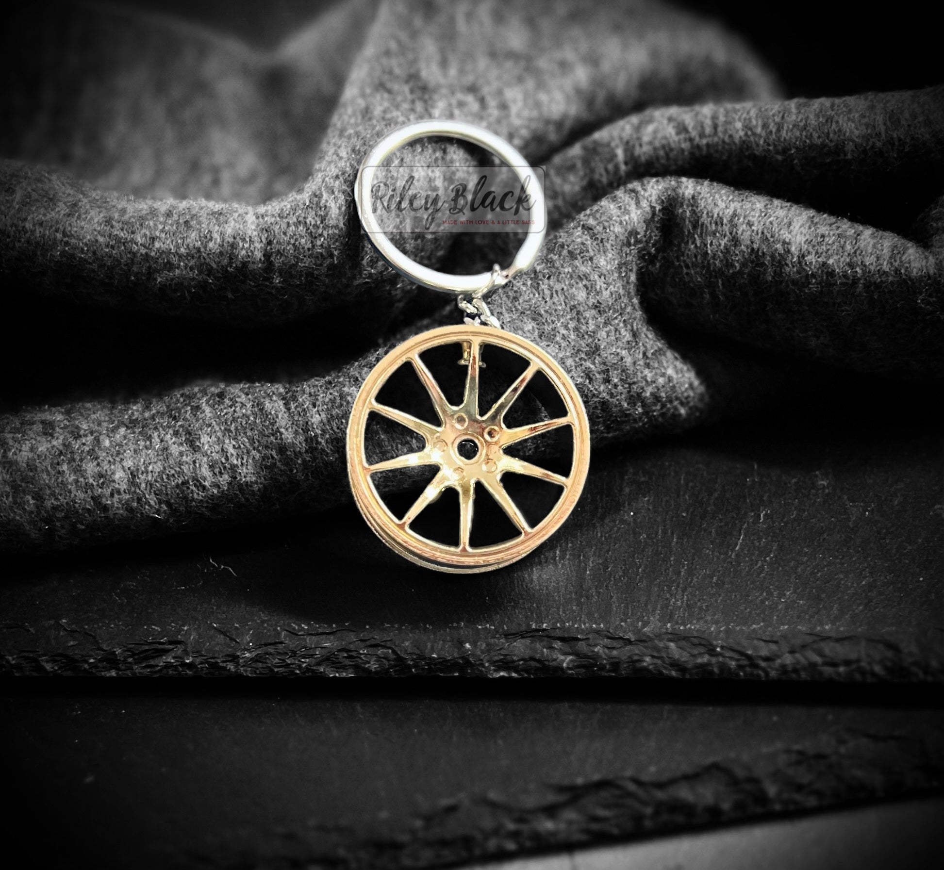 Rim Keychains – Riley Black Designs
