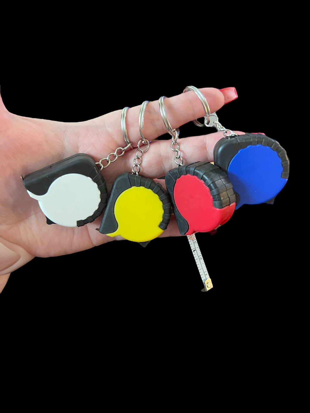 Mini Tape Measure Keychains
