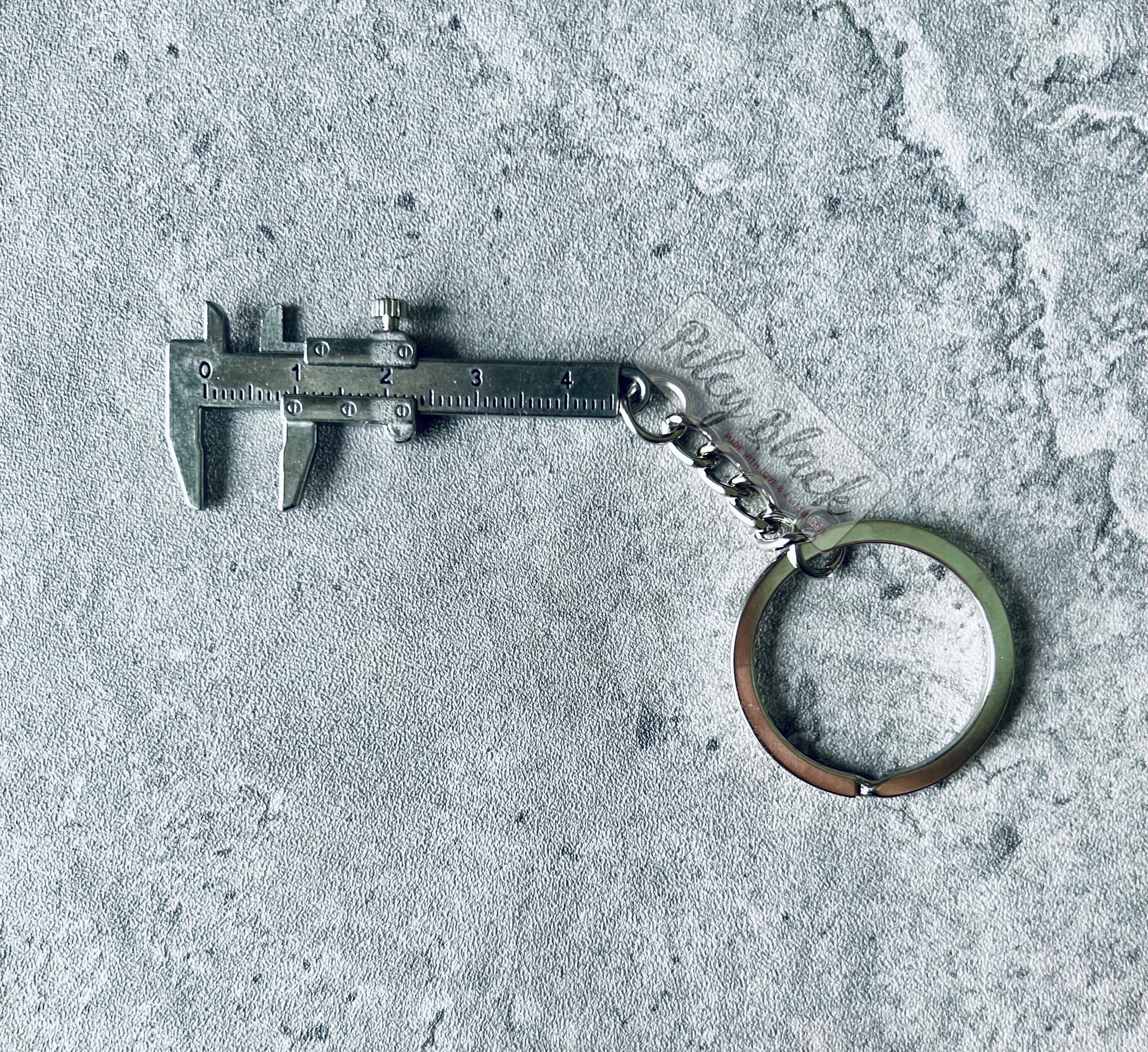 Caliper Keychains – Riley Black Designs