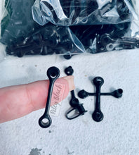 Load image into Gallery viewer, 100 Black Keychain Thingies® Xtra Strength
