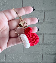 Load image into Gallery viewer, Christmas/Santa Hat &amp; Glove Keychains
