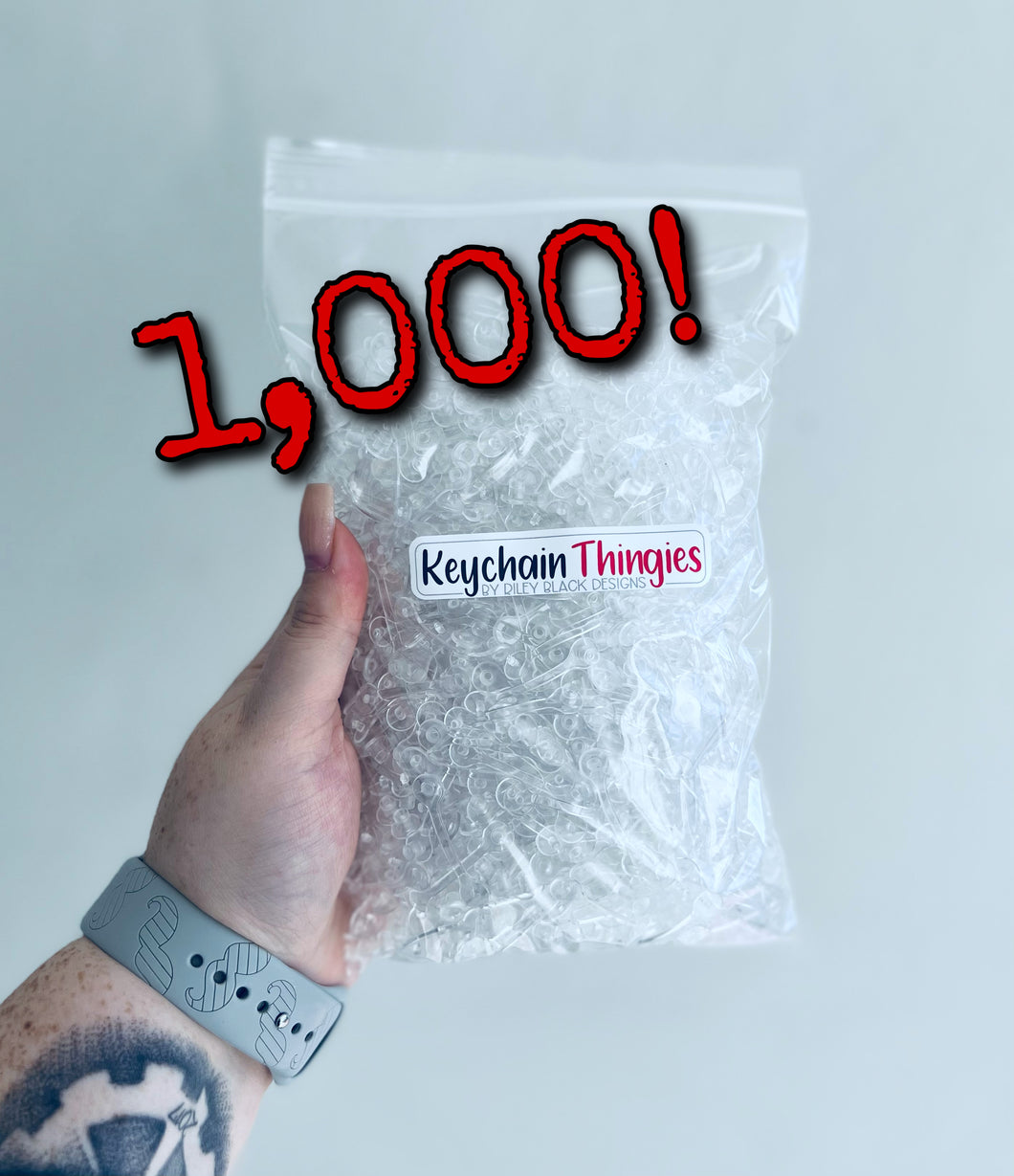 1000 Clear Keychain Thingies® (OG)
